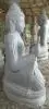  Product image 9 of the product “Seated Buddha made of Riverstone in Abhaya Position - gesture of fearlessness, H.108 cm. ”